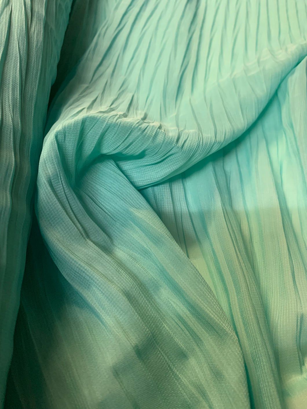 Chiffon plissettato