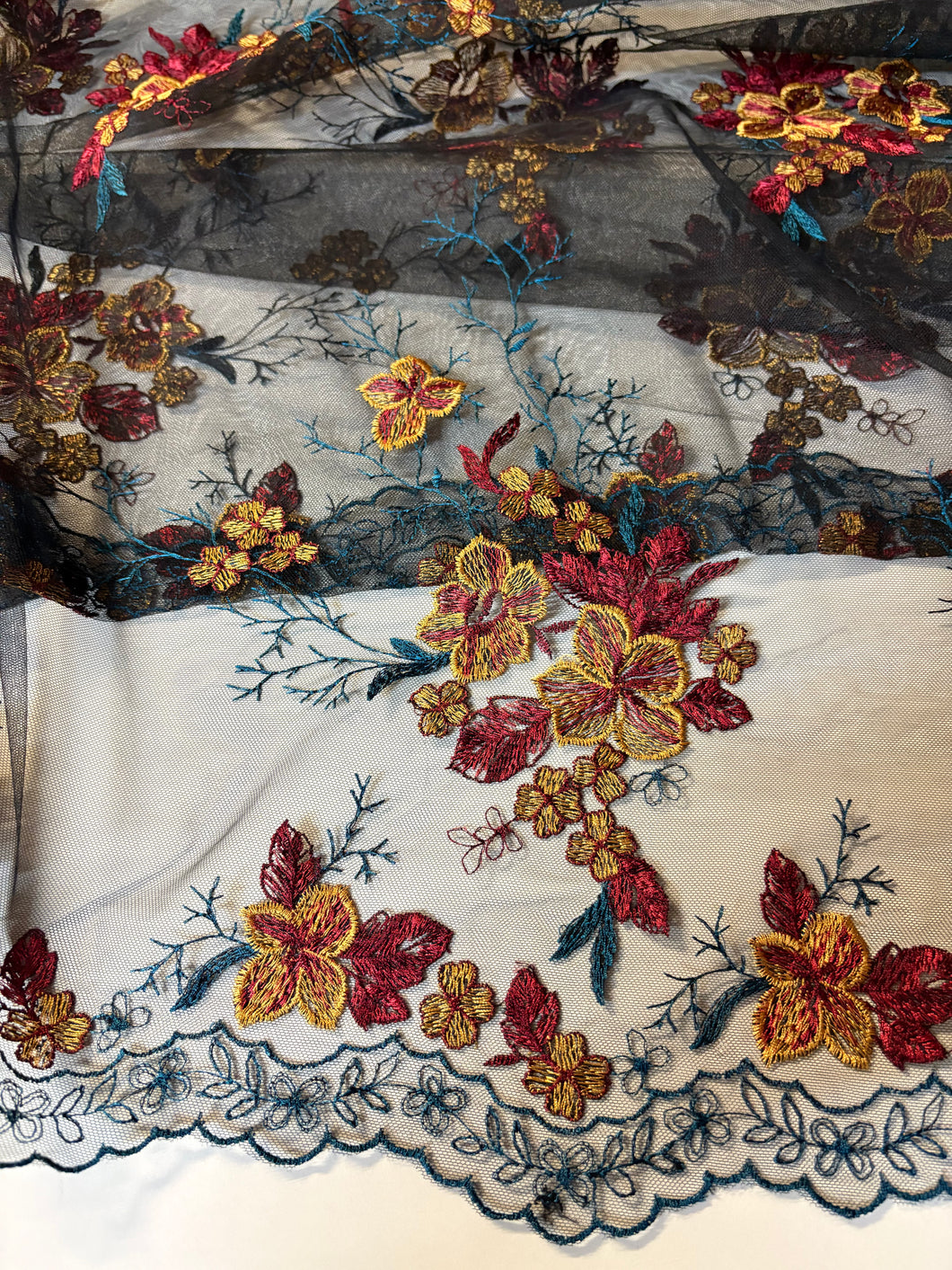 Tulle operato 200x150