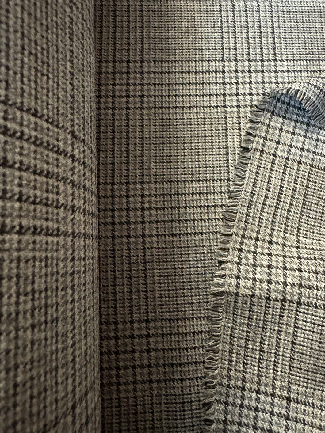 Lana confort glen plaid